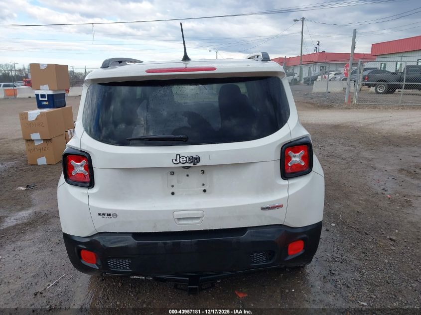 2018 Jeep Renegade Latitude Fwd VIN: ZACCJABB3JPH47540 Lot: 43957181