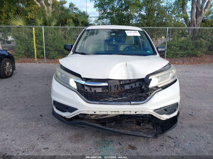 2016 Honda Cr-V Se VIN: 5J6RM3H49GL006323 Lot: 43957180