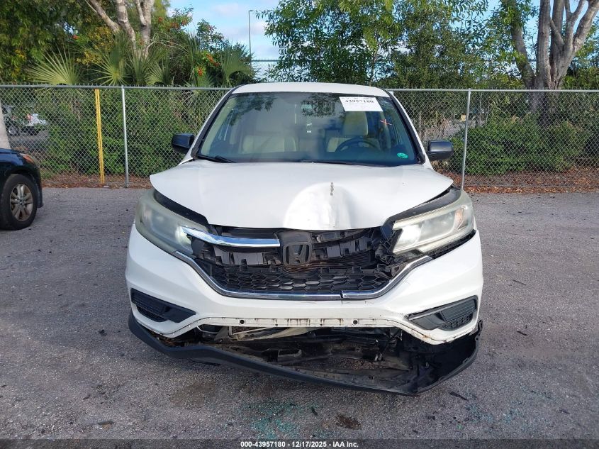 2016 Honda Cr-V Se VIN: 5J6RM3H49GL006323 Lot: 43957180