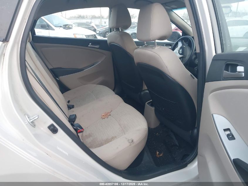 2015 Hyundai Accent Gls VIN: KMHCT4AE5FU927630 Lot: 43957186