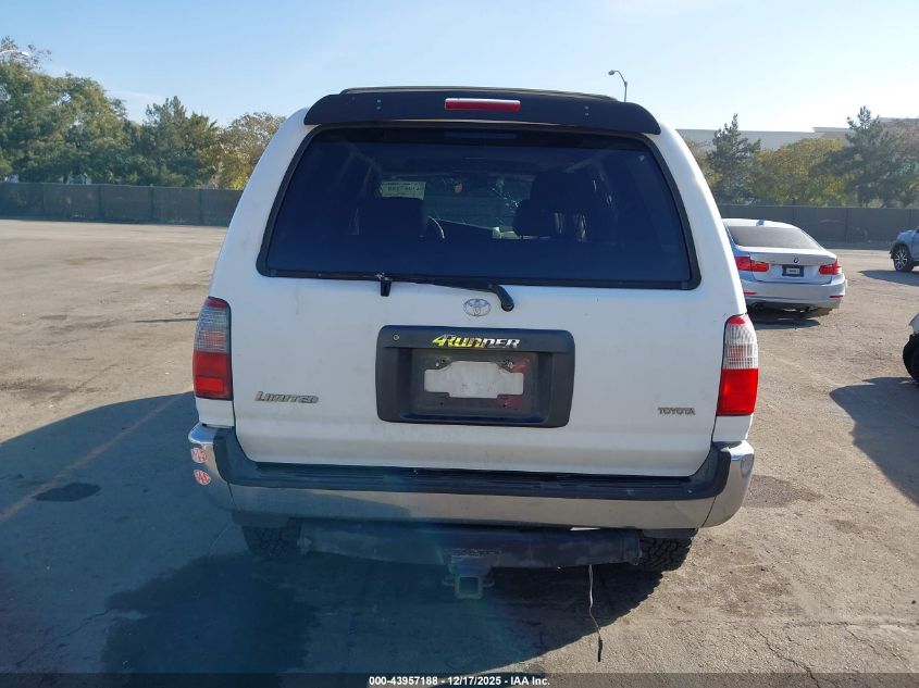 1998 Toyota 4Runner Sr5 V6 Limited VIN: JT3HN87RXW0139993 Lot: 43957188