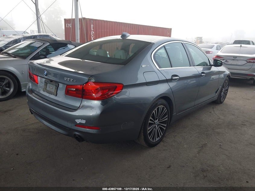 Vin: wbaja9c59jb253379, lot: 44452832, bmw 530e iperformance 20184