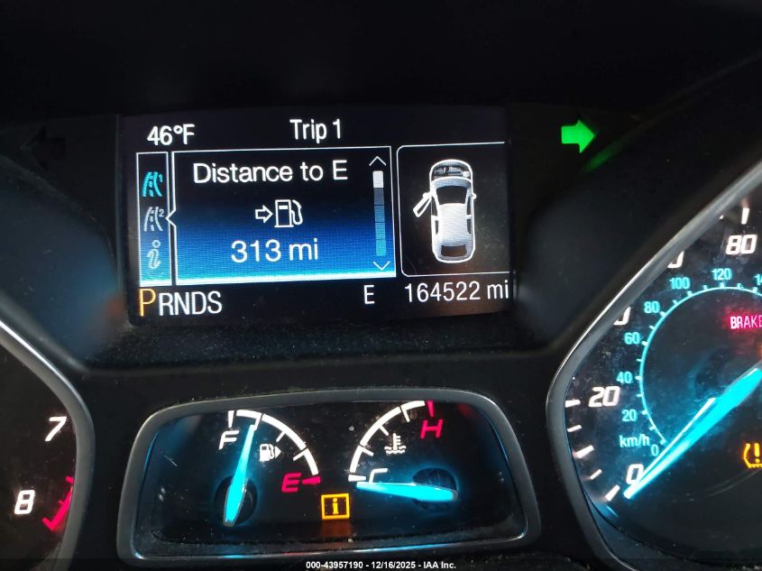 2013 Ford Escape Titanium VIN: 1FMCU9J94DUC42559 Lot: 43957190