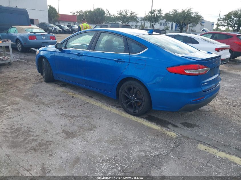 2019 Ford Fusion Se VIN: 3FA6P0HD4KR114329 Lot: 43957197