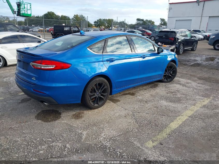 2019 Ford Fusion Se VIN: 3FA6P0HD4KR114329 Lot: 43957197