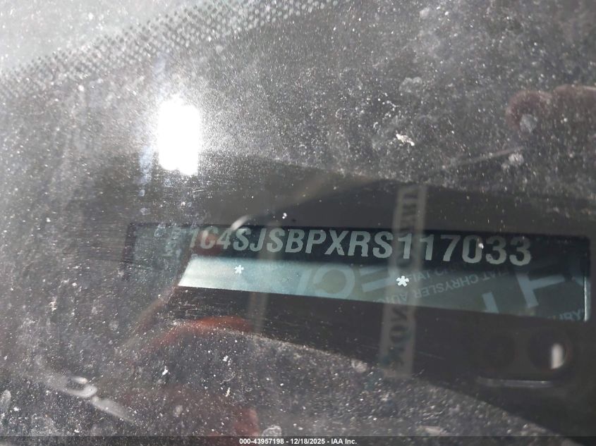 2024 Jeep Wagoneer L Series Ii 4X4 VIN: 1C4SJSBPXRS117033 Lot: 43957198