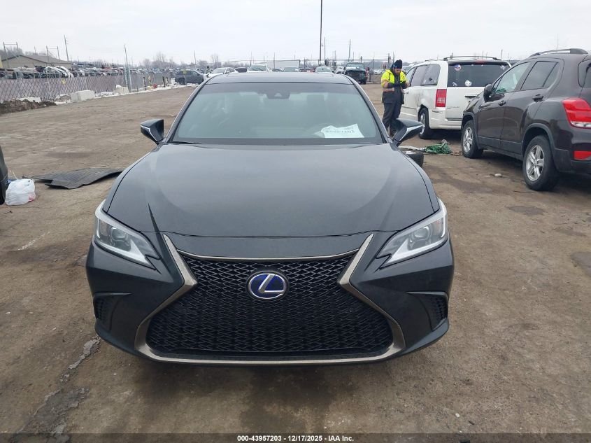 2022 Lexus Es 300H F Sport VIN: 58AGA1C13NU024903 Lot: 43957203