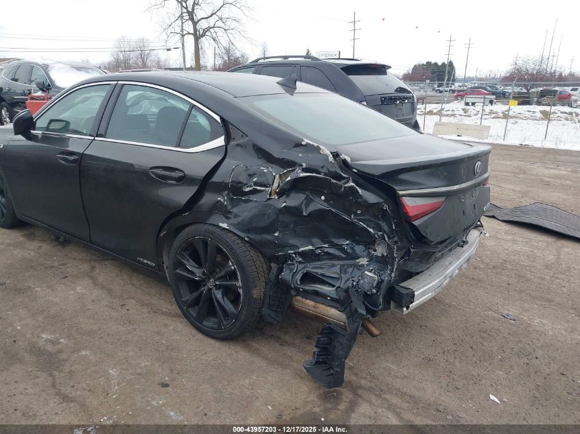 2022 Lexus Es 300H F Sport VIN: 58AGA1C13NU024903 Lot: 43957203
