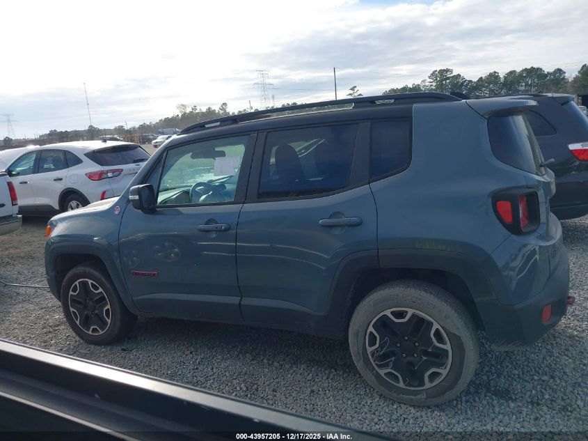 2016 Jeep Renegade Trailhawk VIN: ZACCJBCT2GPD99526 Lot: 43957205