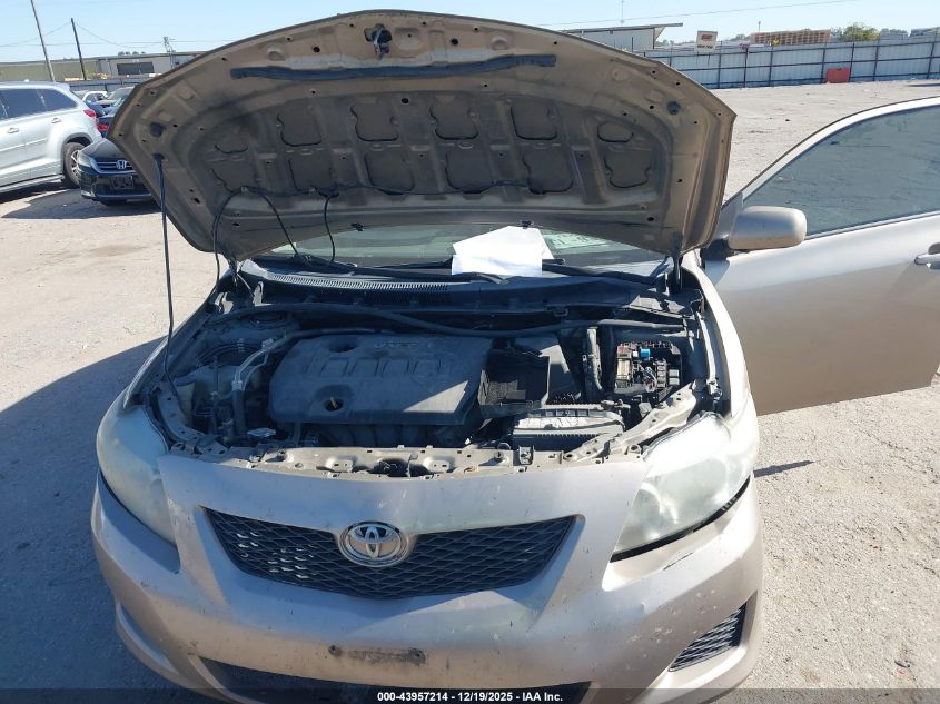 2010 Toyota Corolla Le VIN: 1NXBU4EE8AZ304143 Lot: 43957214