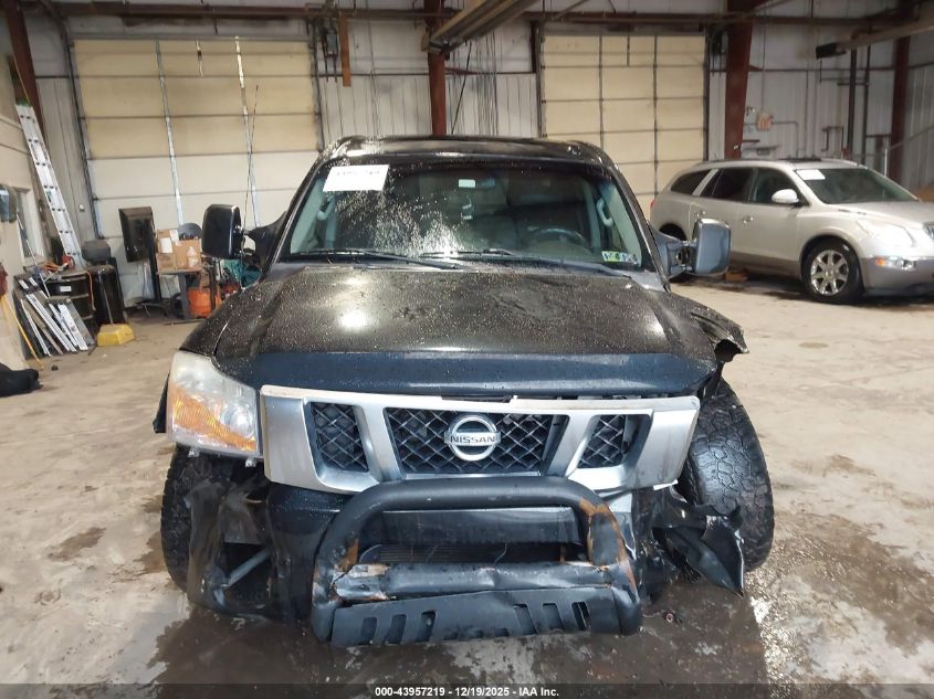 2015 Nissan Titan Pro-4X VIN: 1N6BA0EC7FN504238 Lot: 43957219