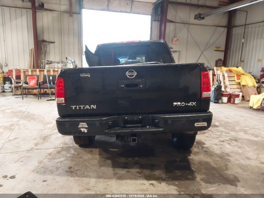 2015 Nissan Titan Pro-4X VIN: 1N6BA0EC7FN504238 Lot: 43957219