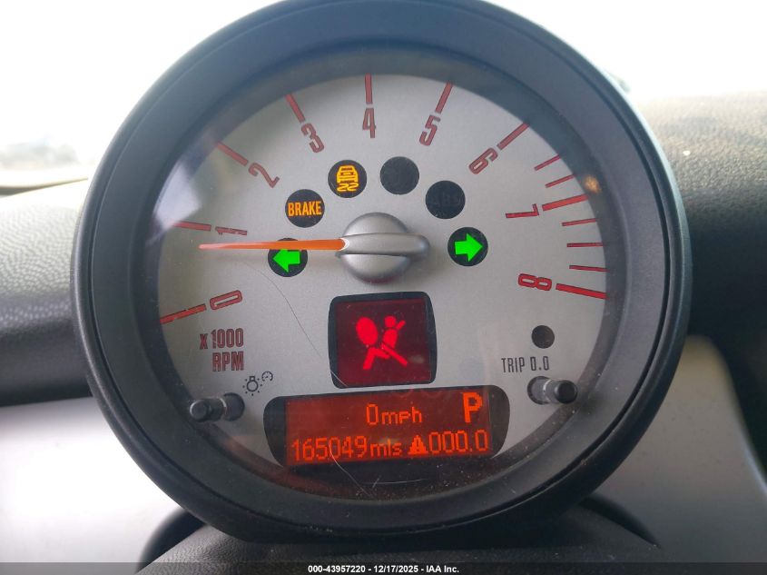 2011 Mini Cooper VIN: WMWSU3C58BT096366 Lot: 43957220