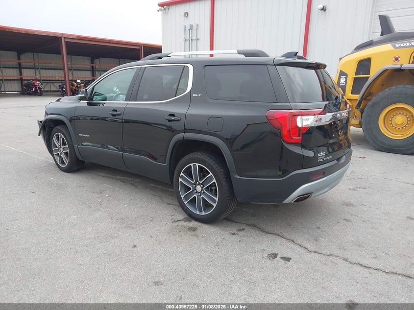 Vin: 1gkknmls9lz155374, lot: 44452868, gmc acadia fwd slt 20203