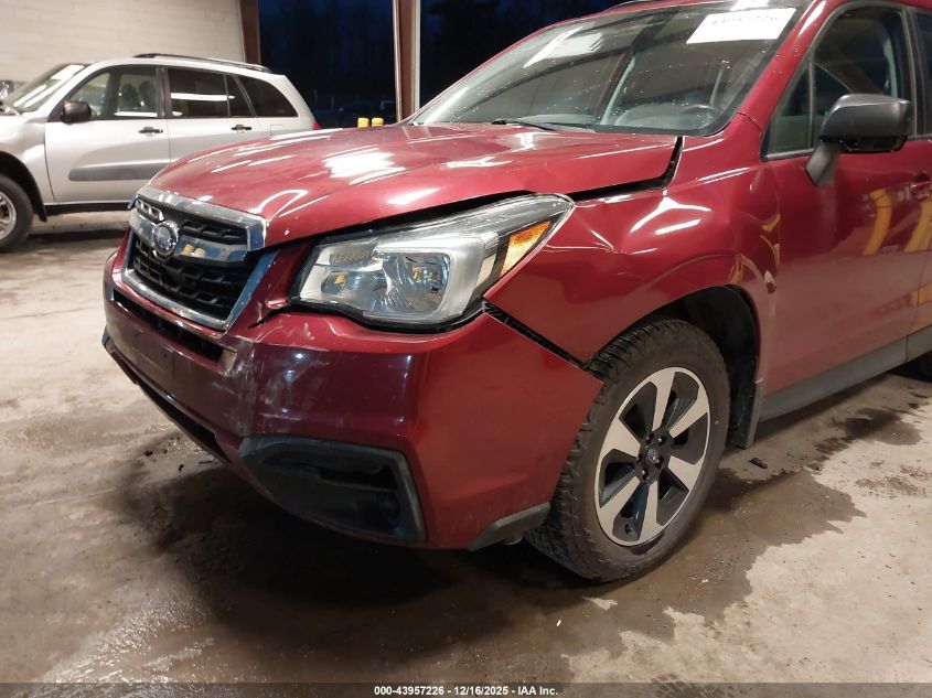 2018 Subaru Forester 2.5I VIN: JF2SJABC0JH576856 Lot: 43957226
