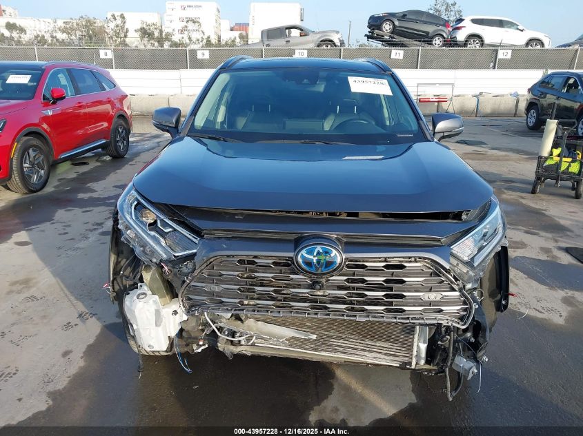 2021 Toyota Rav4 Hybrid Limited VIN: 4T3D6RFV2MU050794 Lot: 43957228