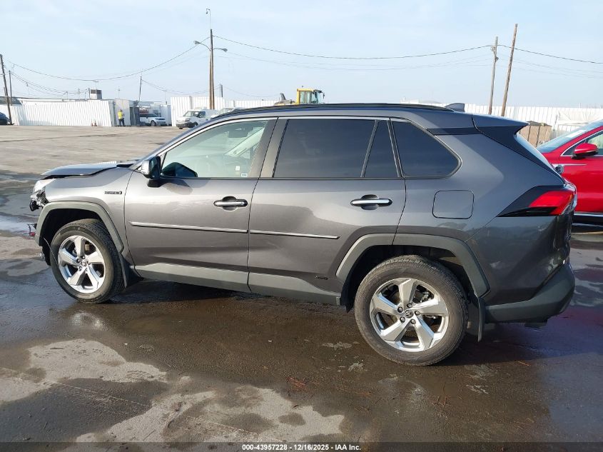 2021 Toyota Rav4 Hybrid Limited VIN: 4T3D6RFV2MU050794 Lot: 43957228