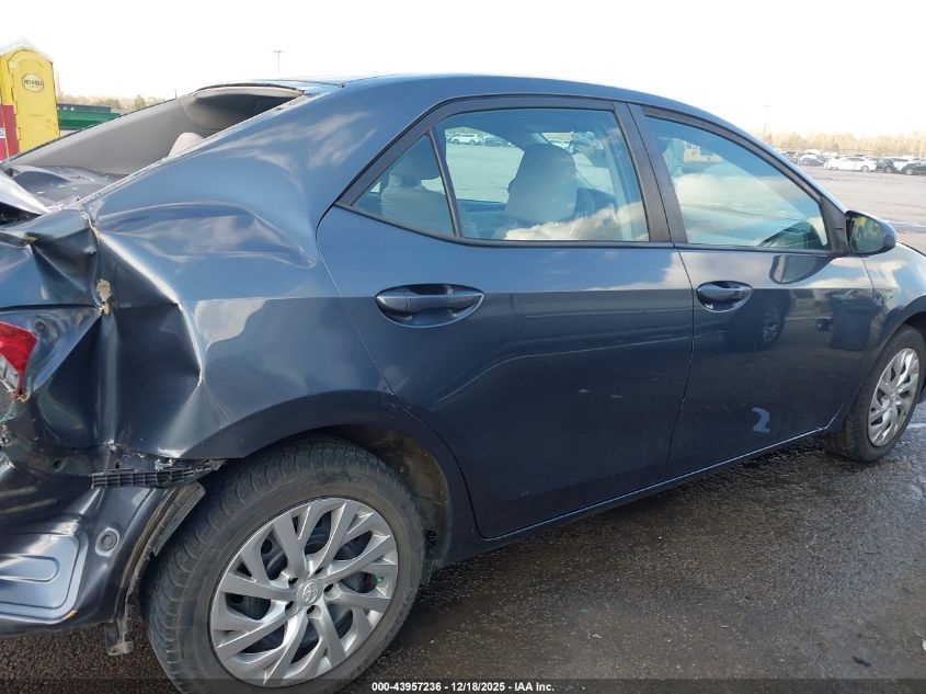 2019 Toyota Corolla Le VIN: 5YFBURHE9KP869870 Lot: 43957236