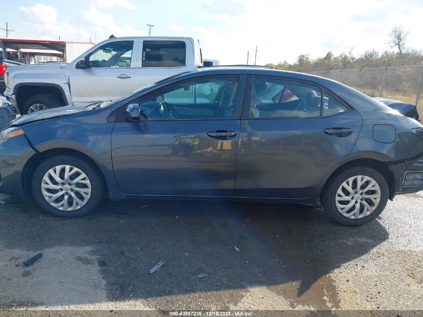 2019 Toyota Corolla Le VIN: 5YFBURHE9KP869870 Lot: 43957236