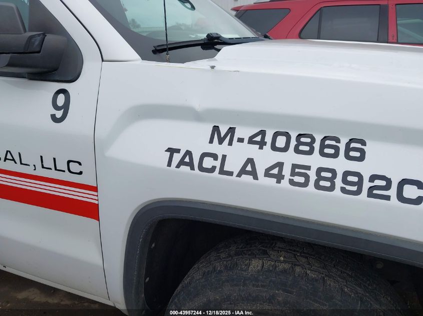 2016 GMC Sierra 1500 VIN: 1GTN1LEC3GZ904258 Lot: 43957244