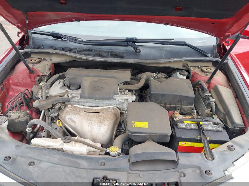 2012 Toyota Camry L VIN: 4T1BF1FKXCU549607 Lot: 43957245