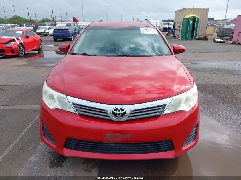 2012 Toyota Camry L VIN: 4T1BF1FKXCU549607 Lot: 43957245