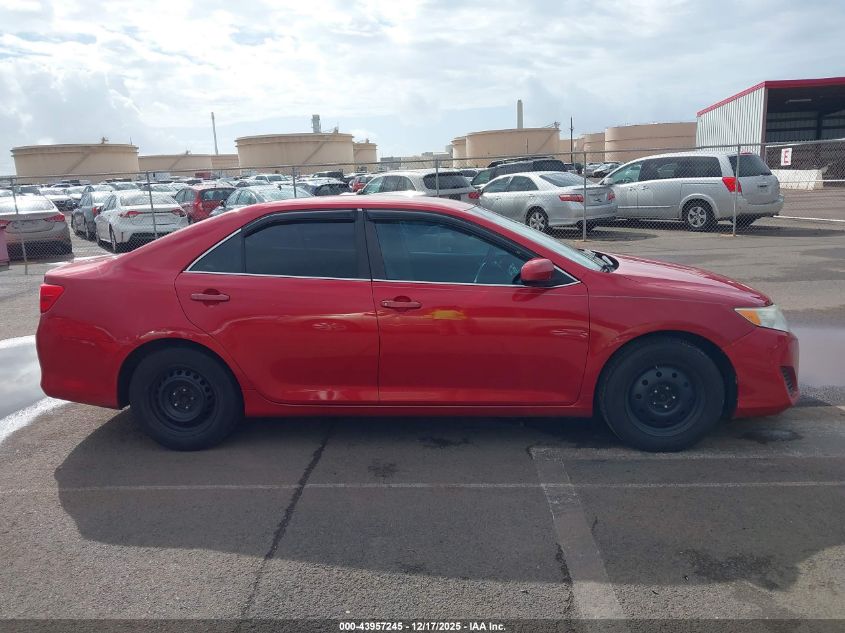 2012 Toyota Camry L VIN: 4T1BF1FKXCU549607 Lot: 43957245