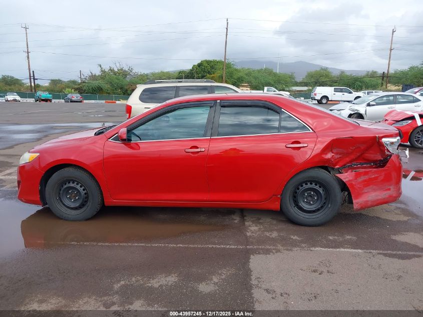 2012 Toyota Camry L VIN: 4T1BF1FKXCU549607 Lot: 43957245