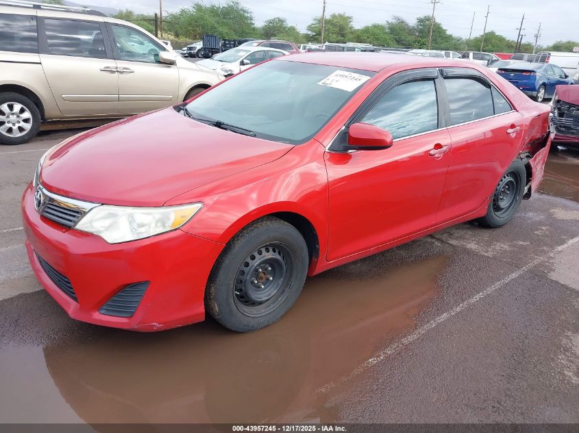 2012 Toyota Camry L VIN: 4T1BF1FKXCU549607 Lot: 43957245