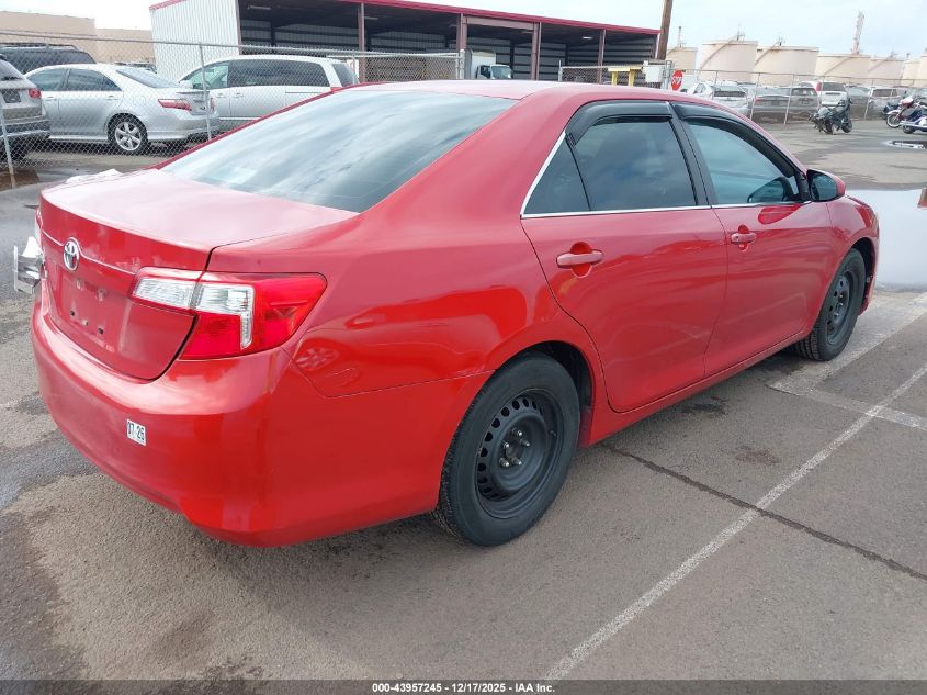 2012 Toyota Camry L VIN: 4T1BF1FKXCU549607 Lot: 43957245