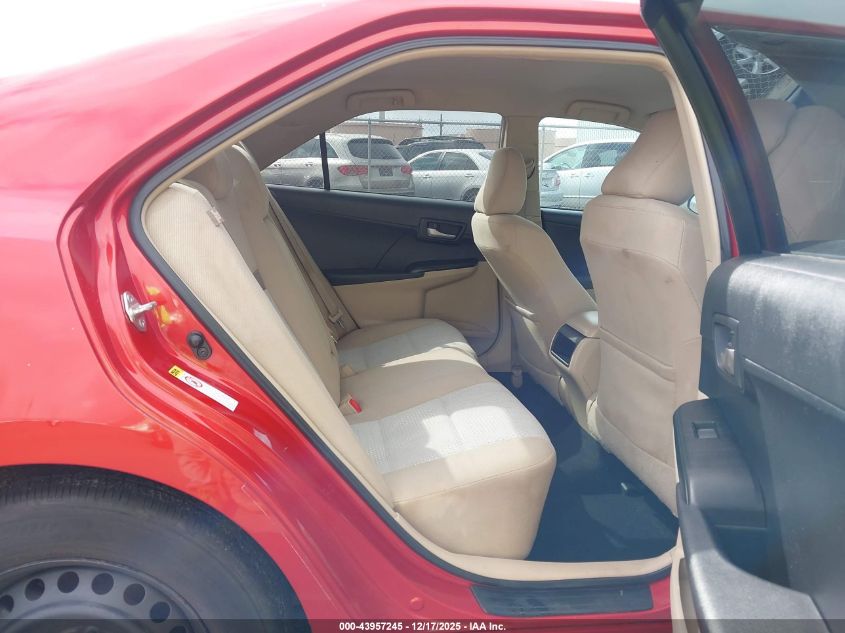 2012 Toyota Camry L VIN: 4T1BF1FKXCU549607 Lot: 43957245