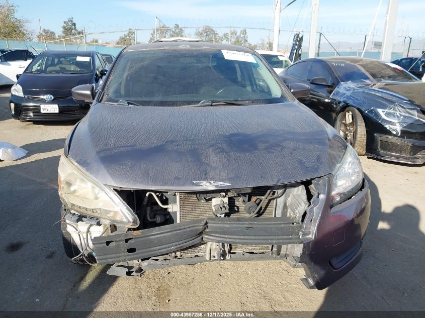 2015 Nissan Sentra S VIN: 3N1AB7AP5FY338756 Lot: 43957258