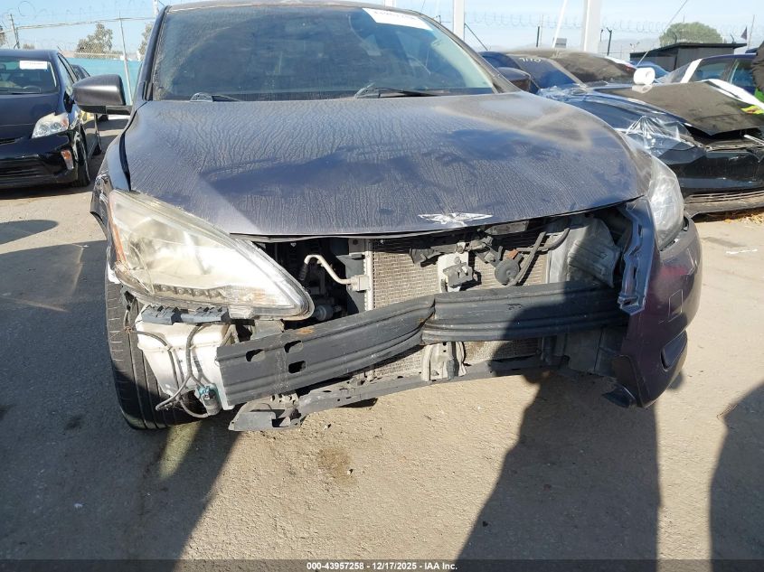 2015 Nissan Sentra S VIN: 3N1AB7AP5FY338756 Lot: 43957258