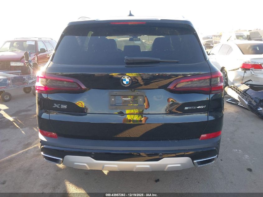 2021 BMW X5 Sdrive40I VIN: 5UXCR4C08M9F65444 Lot: 43957263