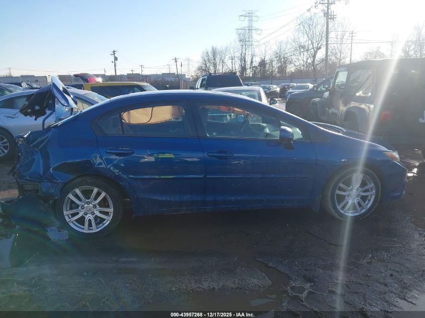 2012 Honda Civic Ex VIN: 19XFB2F84CE031051 Lot: 43957268