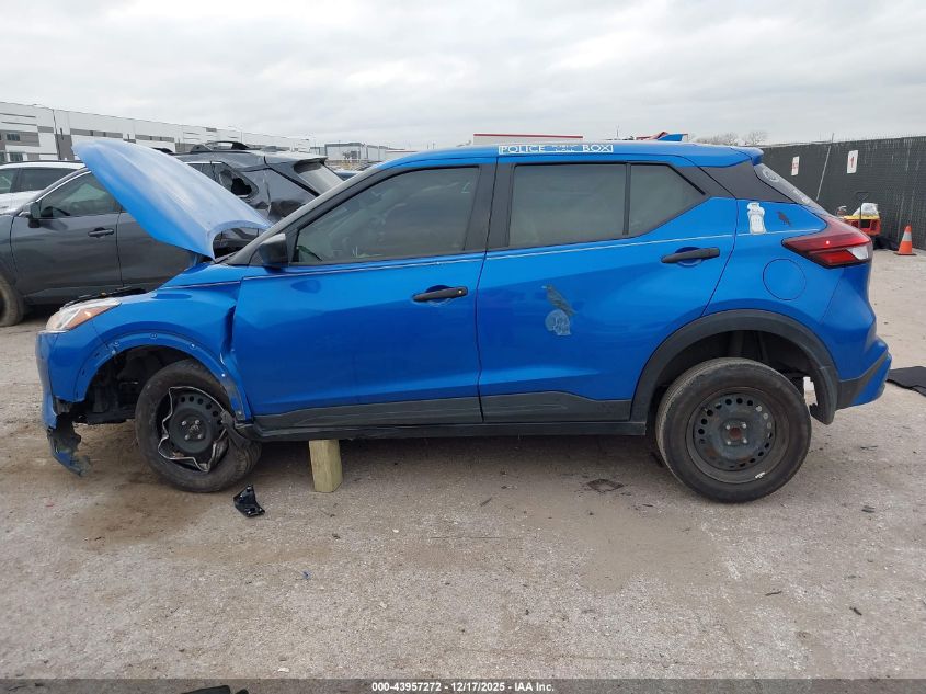 2022 Nissan Kicks S Xtronic Cvt VIN: 3N1CP5BV3NL486072 Lot: 43957272