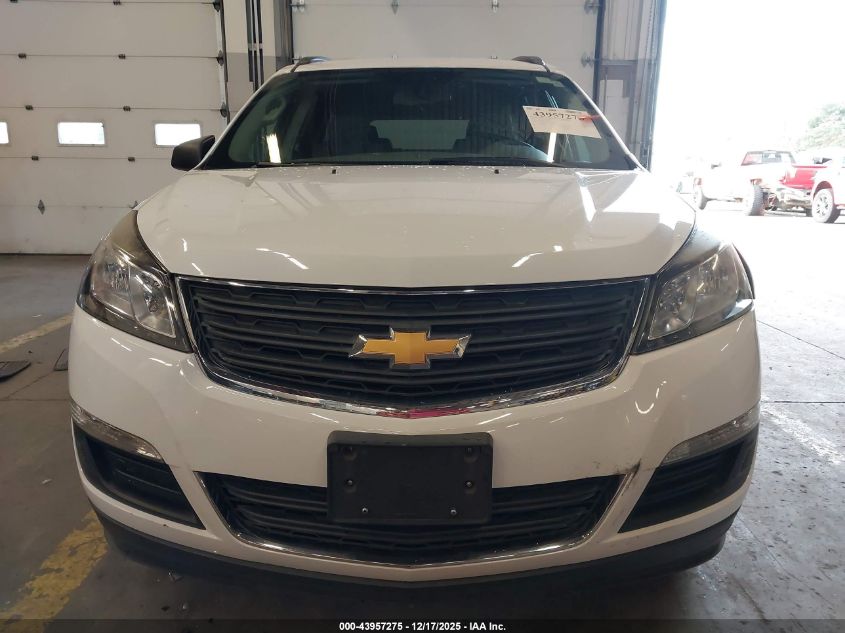 2017 Chevrolet Traverse Ls VIN: 1GNKRFEDXHJ244992 Lot: 43957275
