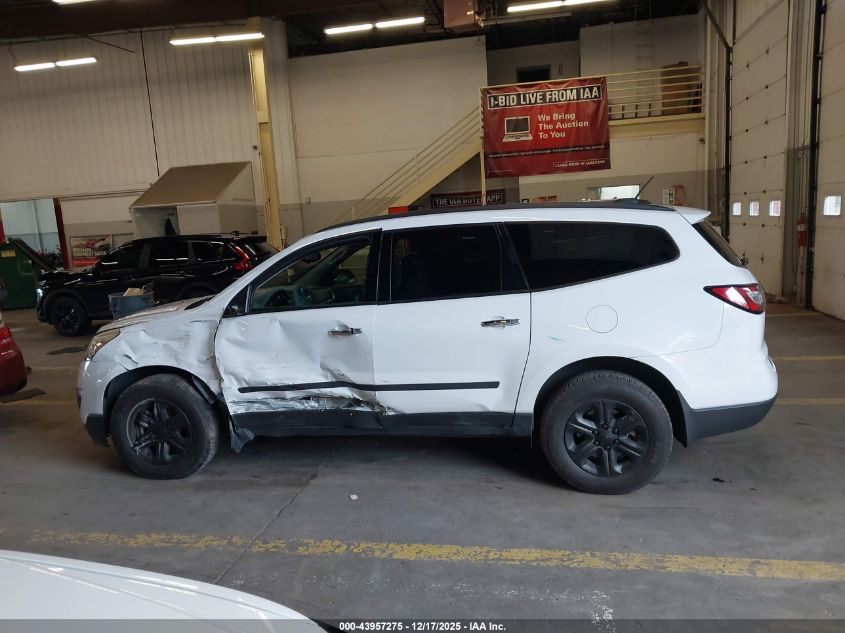 2017 Chevrolet Traverse Ls VIN: 1GNKRFEDXHJ244992 Lot: 43957275