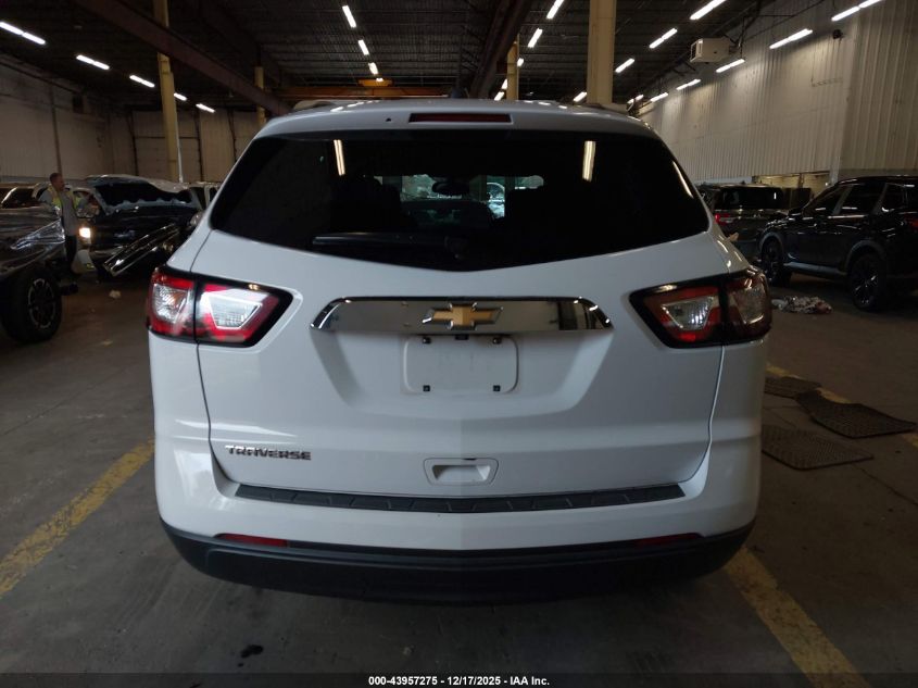 2017 Chevrolet Traverse Ls VIN: 1GNKRFEDXHJ244992 Lot: 43957275