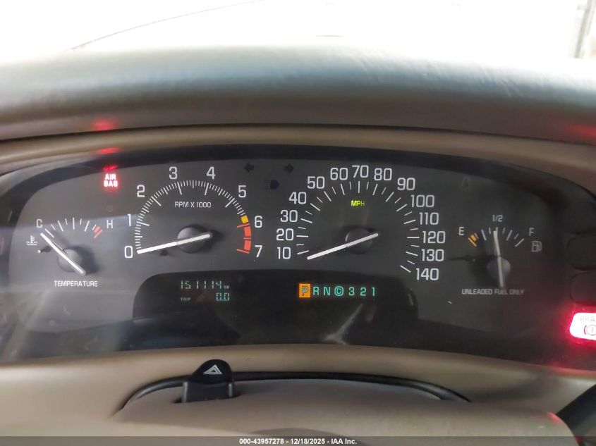 2003 Buick Park Avenue VIN: 1G4CW54K934169544 Lot: 43957278