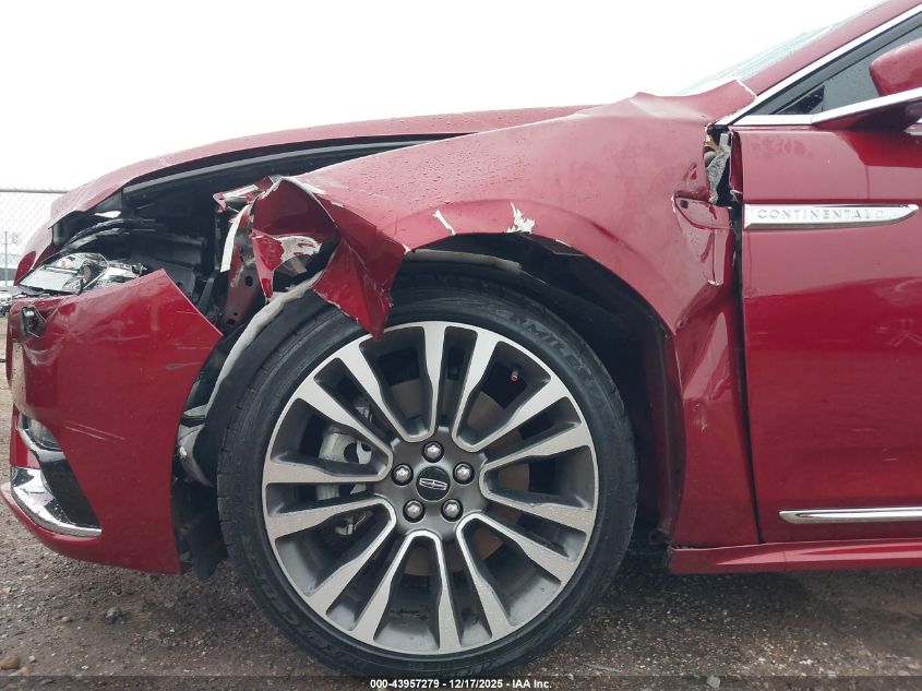 2018 Lincoln Continental Select VIN: 1LN6L9SK8J5606618 Lot: 43957279