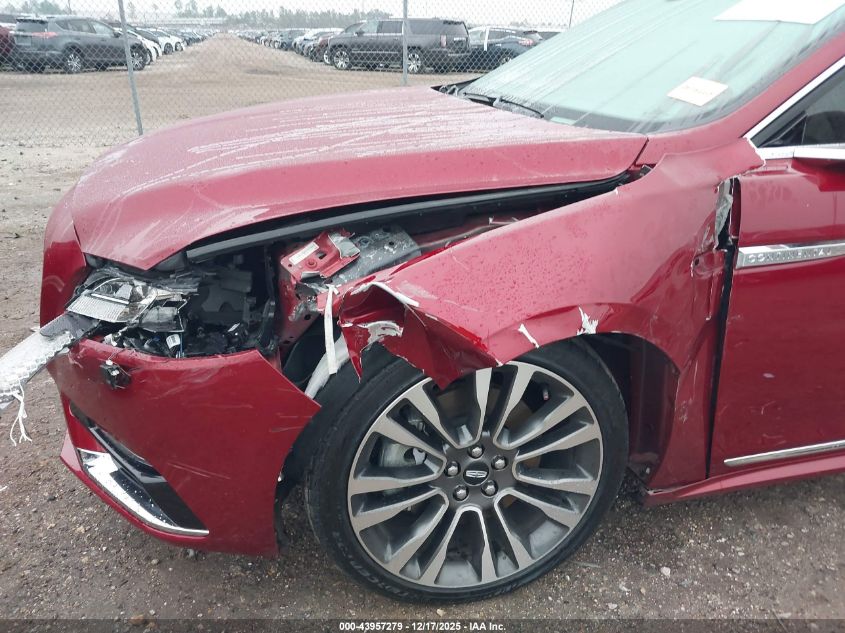 2018 Lincoln Continental Select VIN: 1LN6L9SK8J5606618 Lot: 43957279