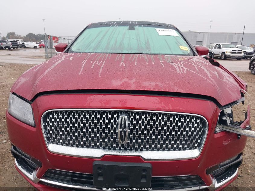 2018 Lincoln Continental Select VIN: 1LN6L9SK8J5606618 Lot: 43957279