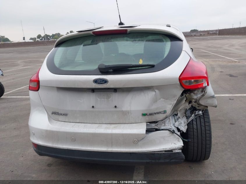 2018 Ford Focus Electric VIN: 1FADP3R42JL282961 Lot: 43957280