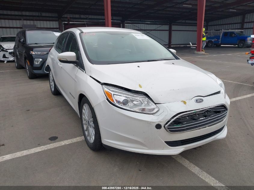 2018 Ford Focus Electric VIN: 1FADP3R42JL282961 Lot: 43957280