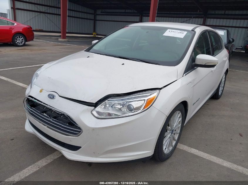 2018 Ford Focus Electric VIN: 1FADP3R42JL282961 Lot: 43957280