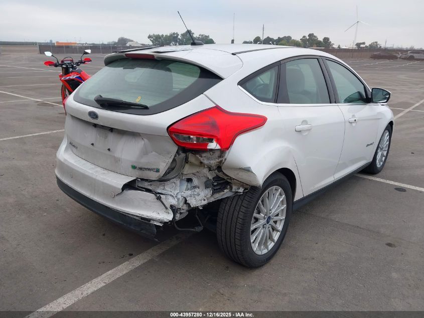 2018 Ford Focus Electric VIN: 1FADP3R42JL282961 Lot: 43957280