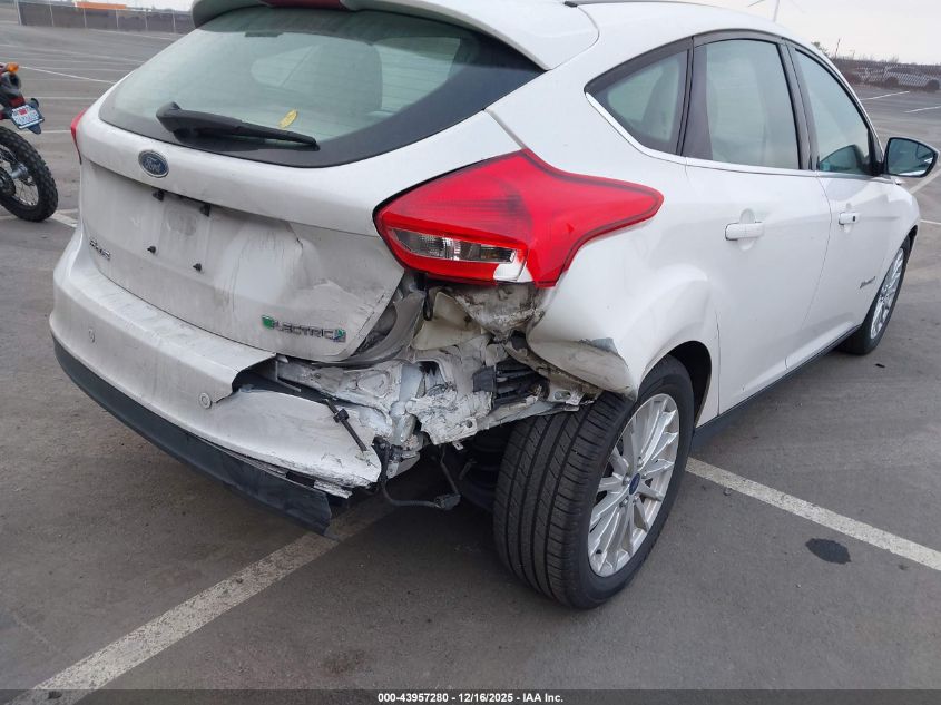 2018 Ford Focus Electric VIN: 1FADP3R42JL282961 Lot: 43957280