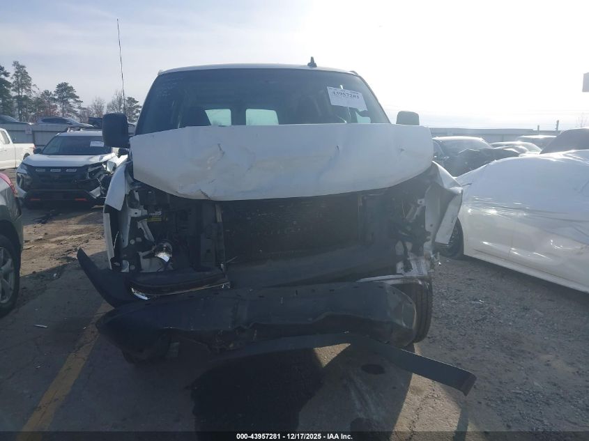 2020 Chevrolet Express Cargo Rwd 2500 Regular Wheelbase Wt VIN: 1GCWGAFP6L1219608 Lot: 43957281