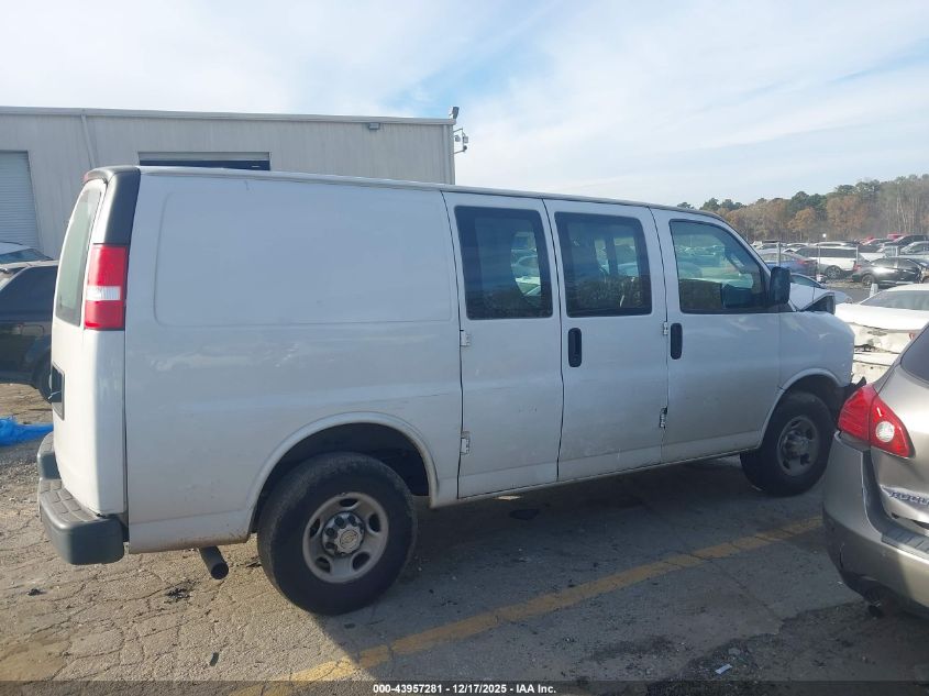 2020 Chevrolet Express Cargo Rwd 2500 Regular Wheelbase Wt VIN: 1GCWGAFP6L1219608 Lot: 43957281